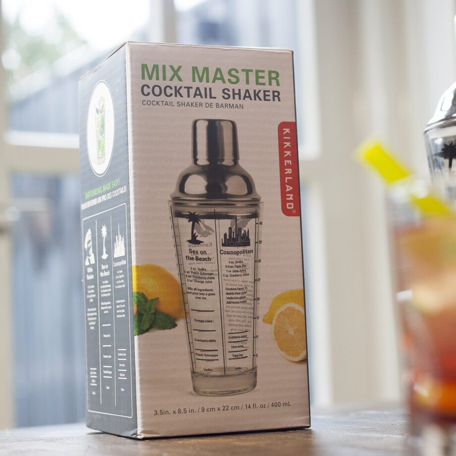 Cocktailshaker met recepten