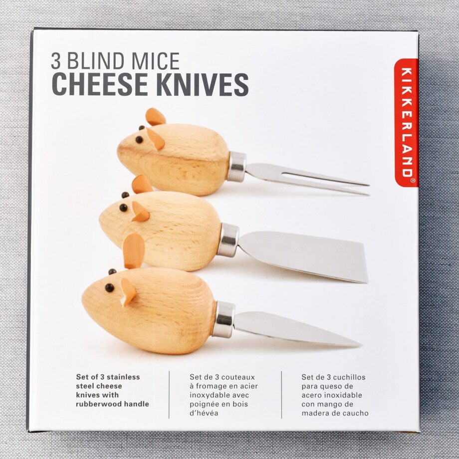 Muis kaasmesjes (set van 3)