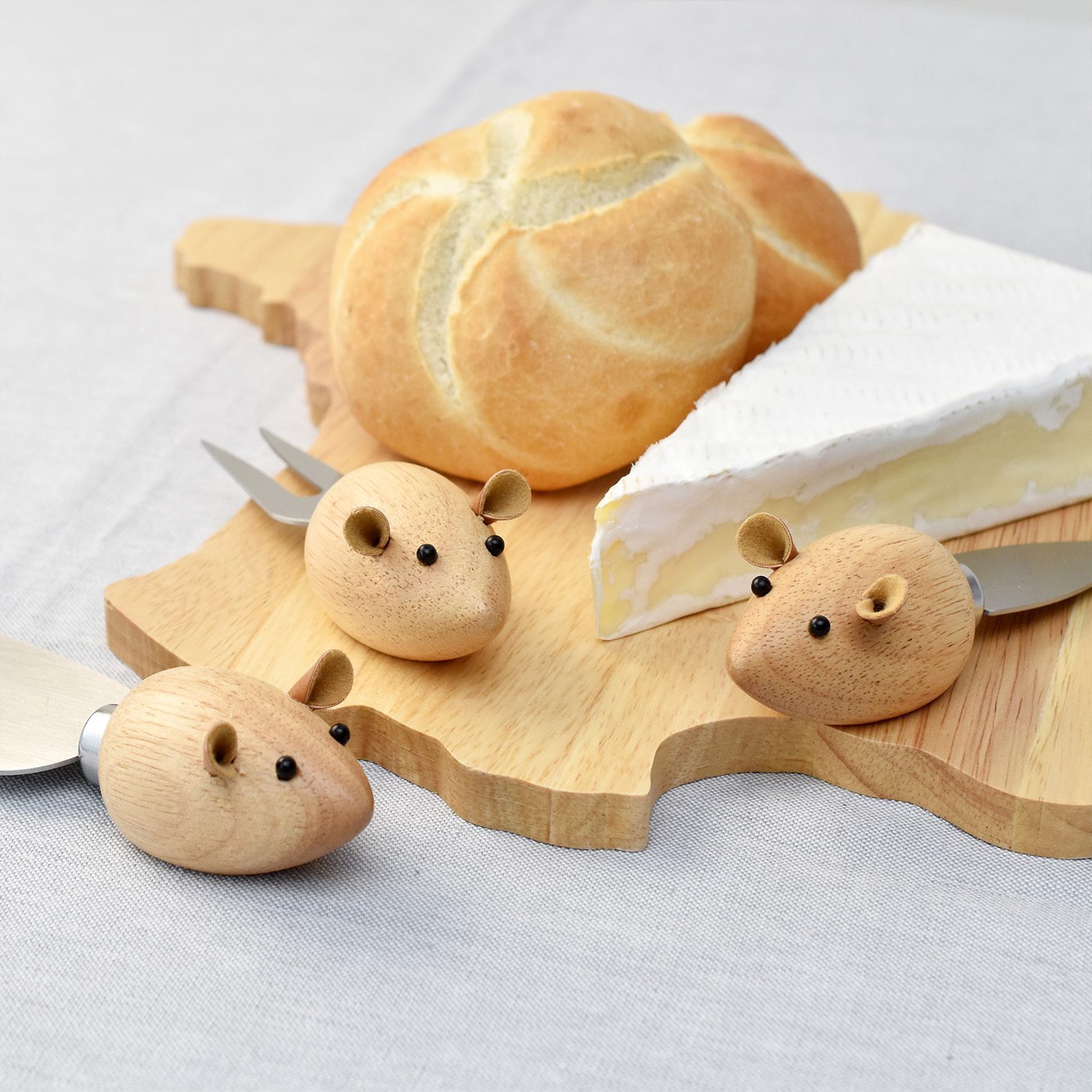 Muis kaasmesjes (set van 3)
