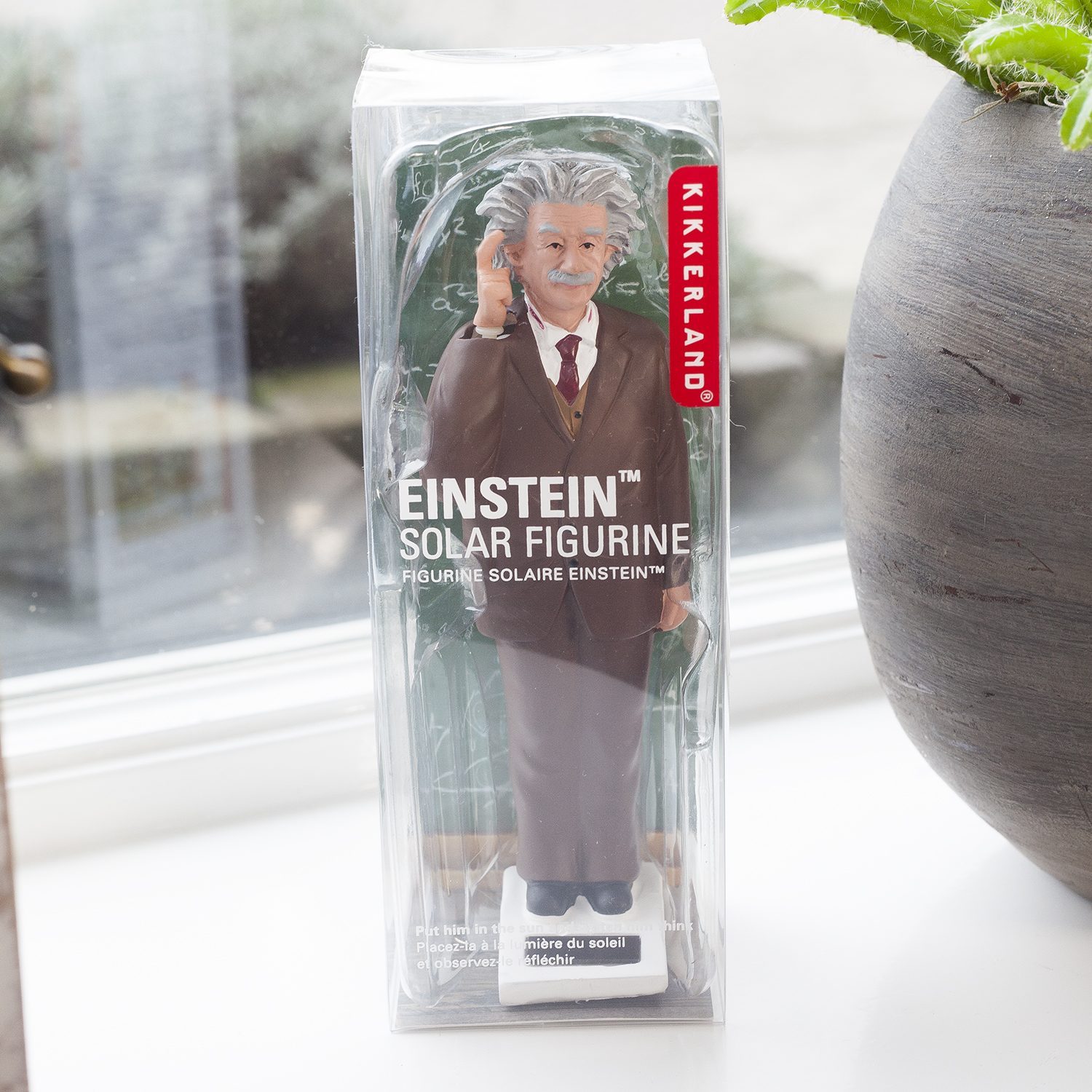 Poppetje op zonne-energie