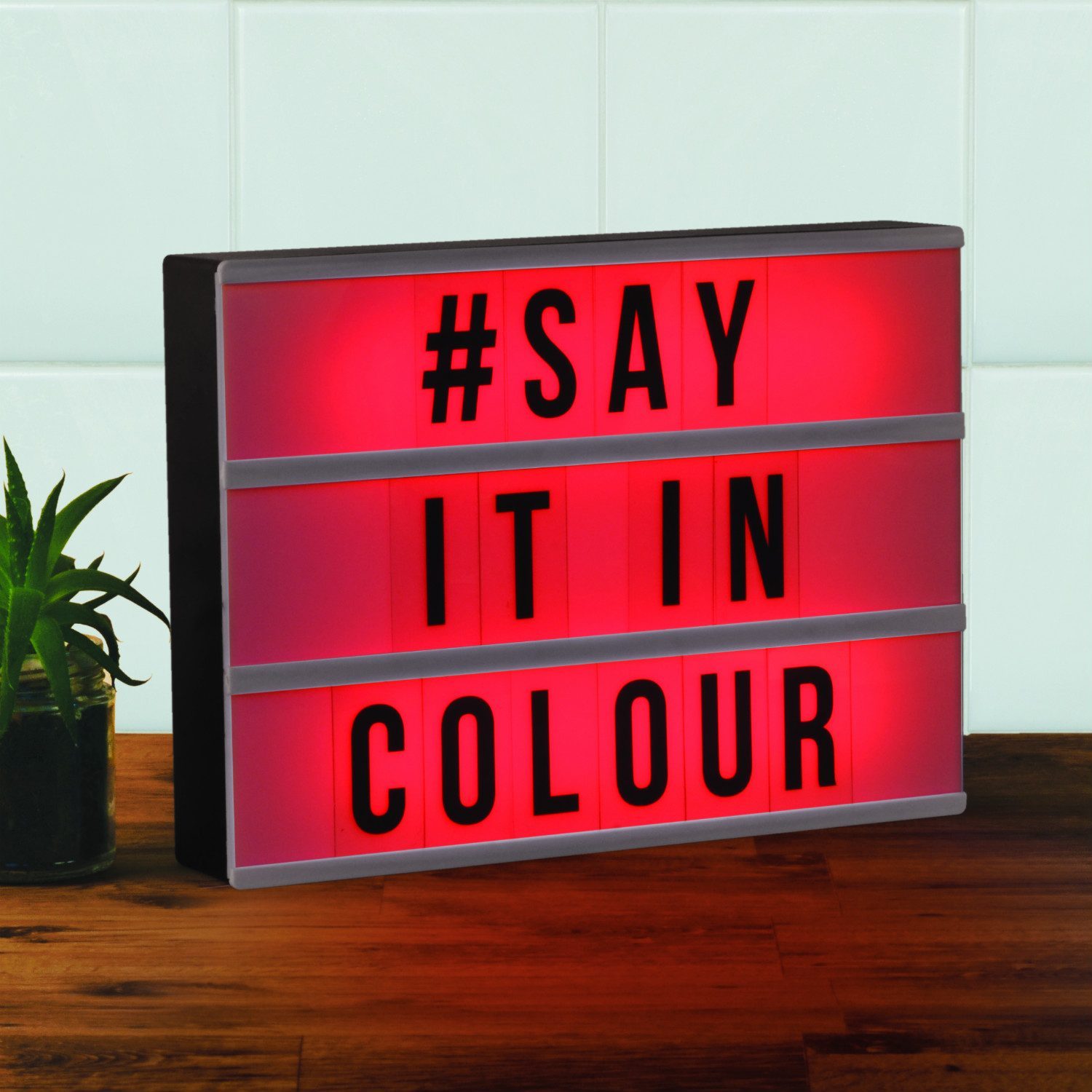 Fizz Colour changing lightbox