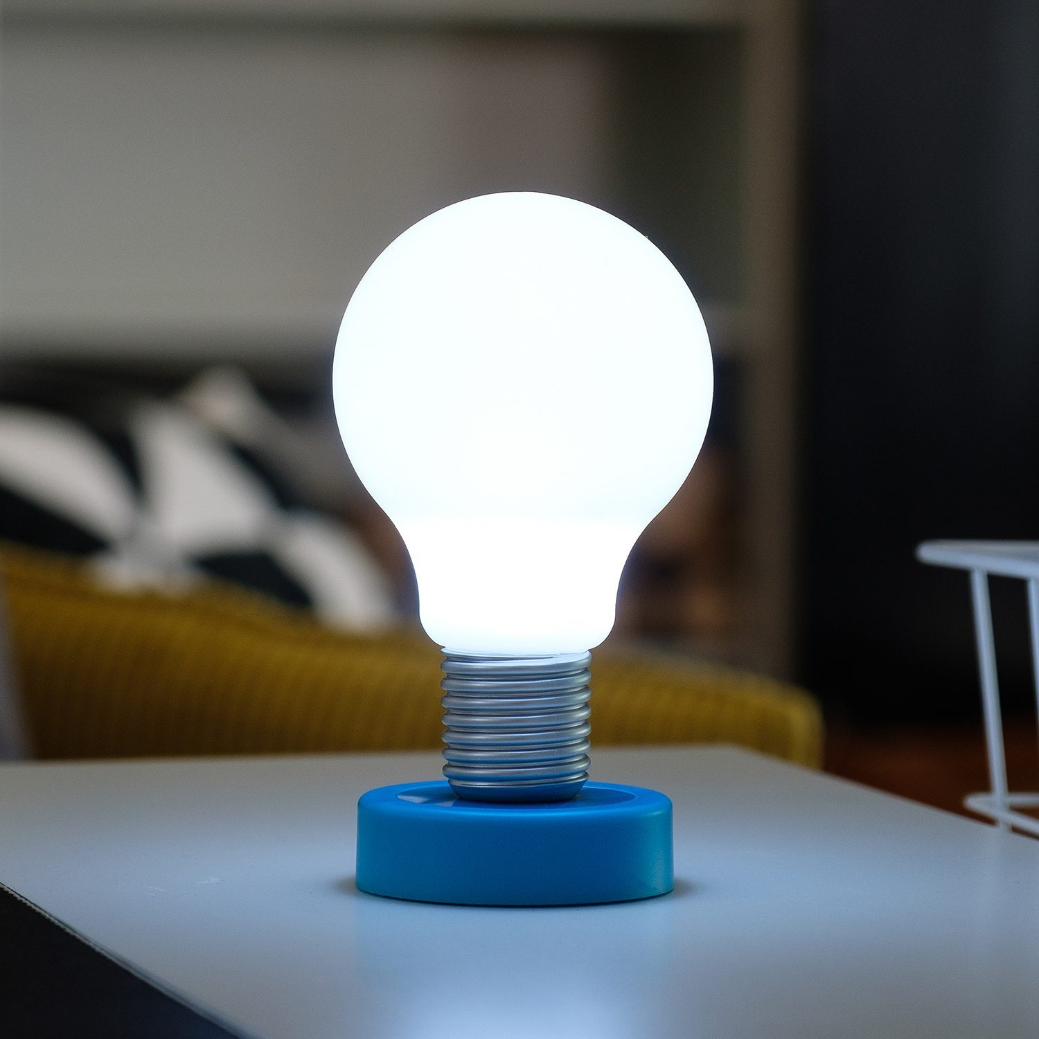 LOOOQS Push Lamp - Blauw