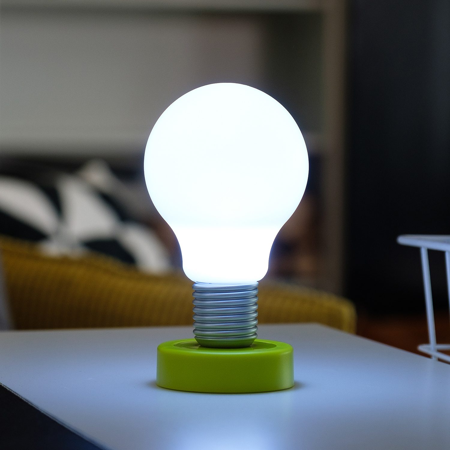 LOOOQS Push Lamp - Groen