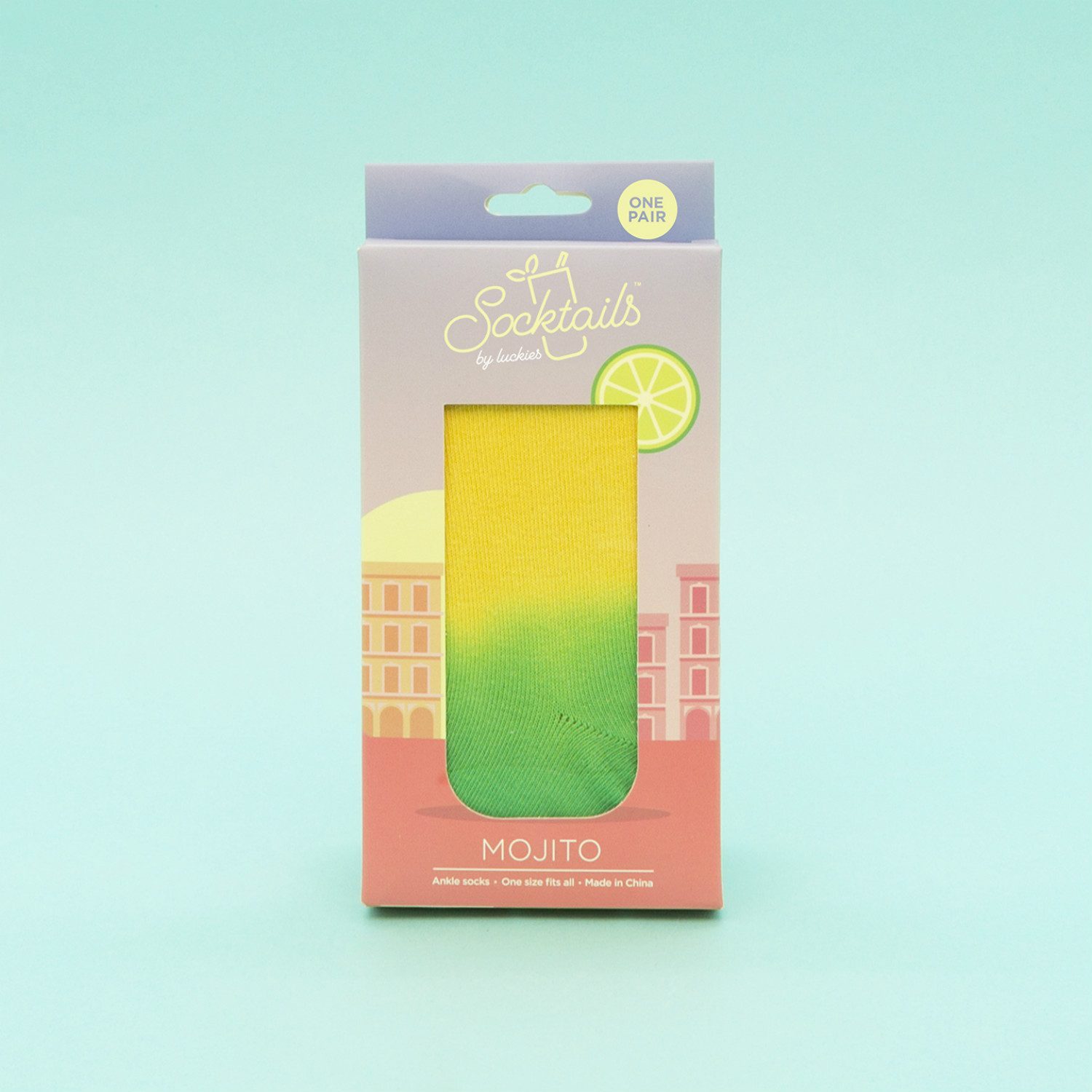 Luckies Socktails Cocktailsokken - Mojito