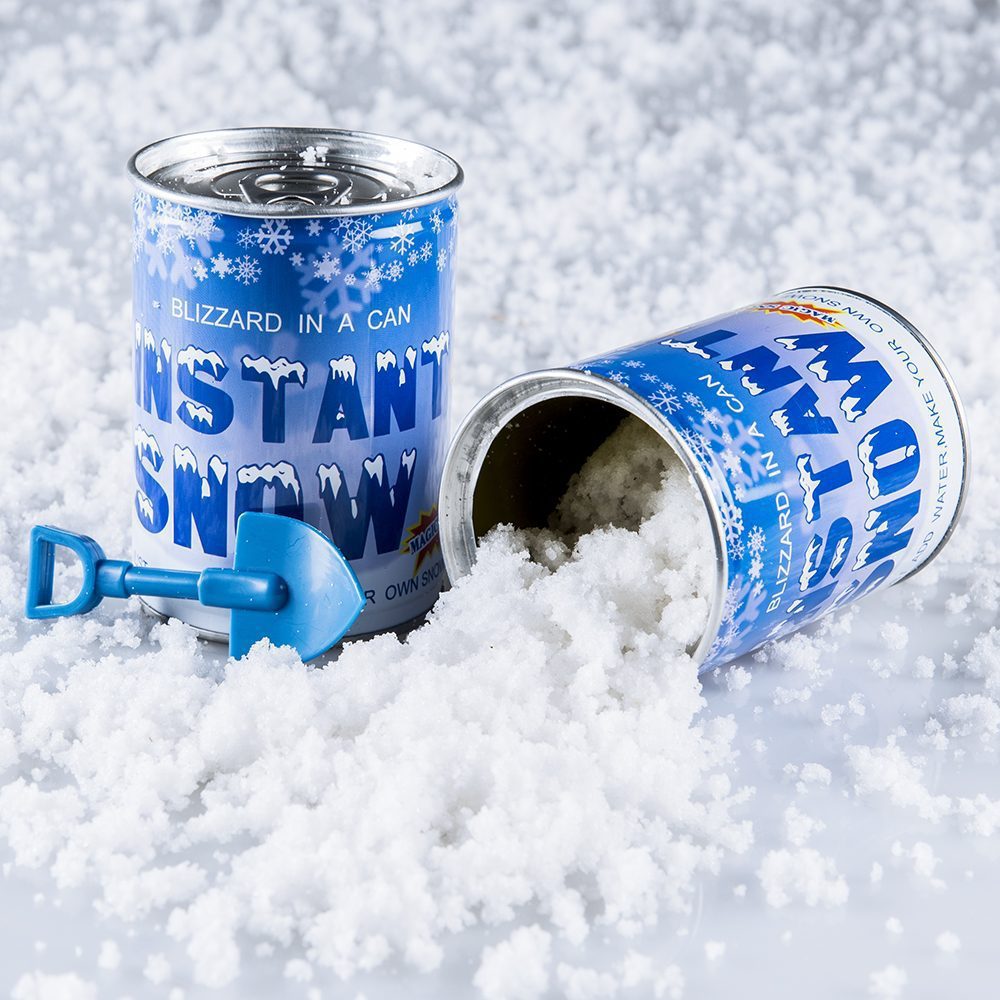 Magische Sneeuw In Een Blikje