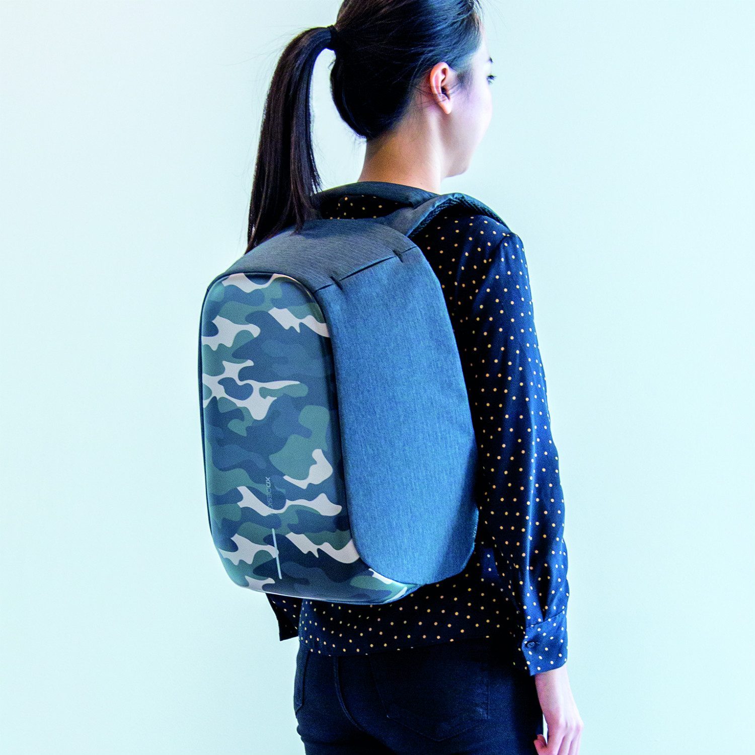 XD Design Bobby Compact Anti-diefstal Rugzak - Camouflage Groen