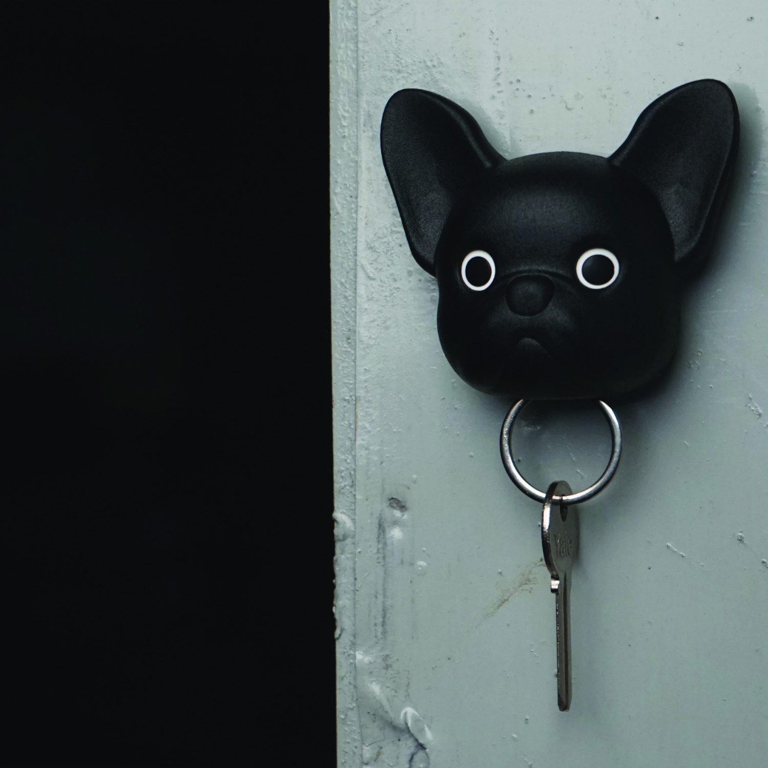 Hond Sleutelhouder - Zwart