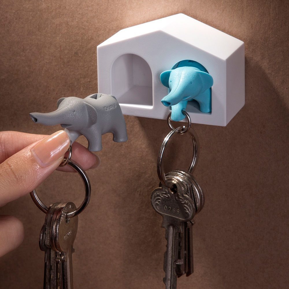 Duo Elephant Sleutelhanger