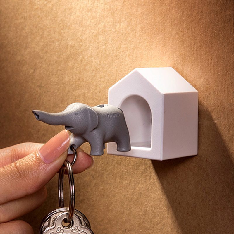 Elephant Sleutelhanger - Grijs Elephant Sleutelhanger - Grijs