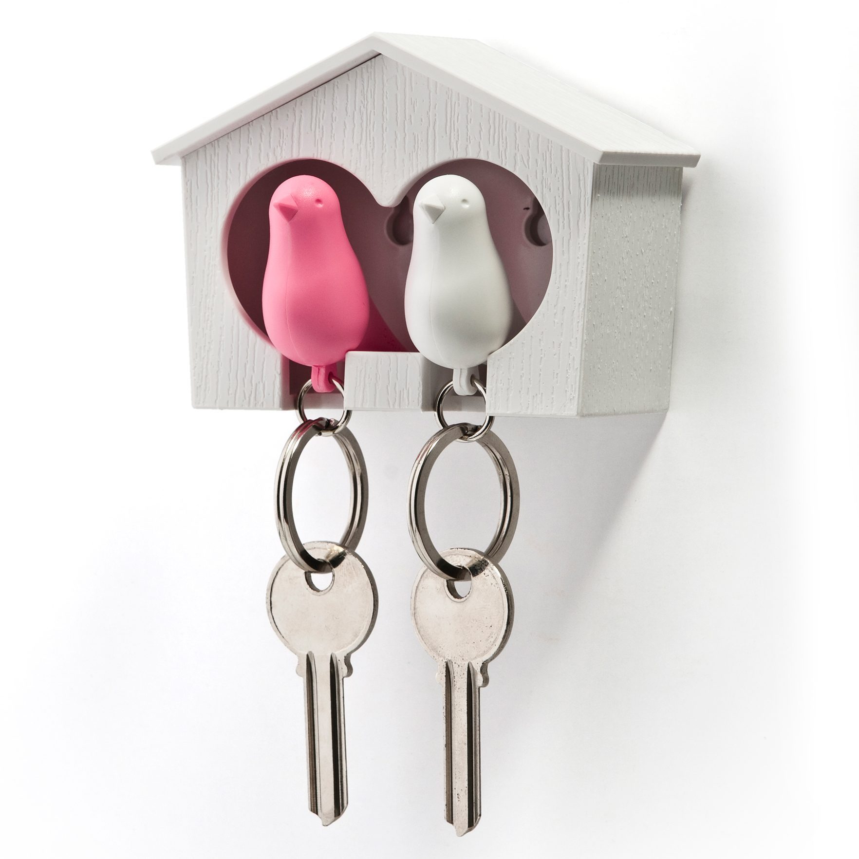 Qualy Sparrow Duo Sleutelhanger - Roze