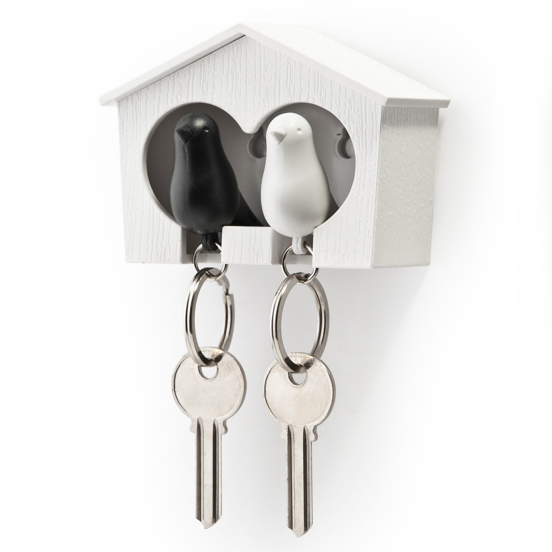 Sparrow Duo Sleutelhanger - Zwart Sparrow Duo Sleutelhanger - Zwart
