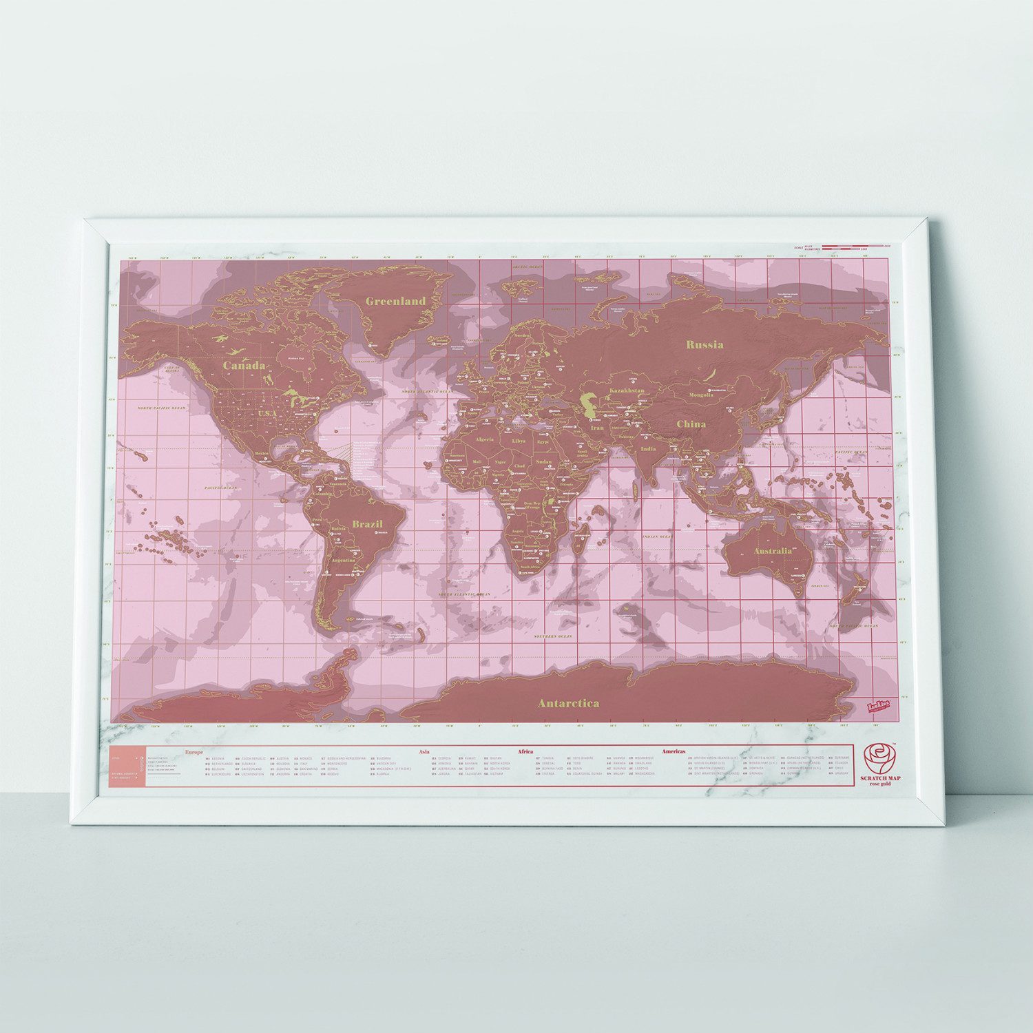 Luckies Scratch Map Rosgoud