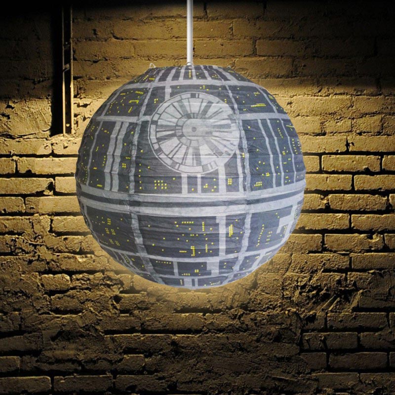 Star Wars Death Star papieren lampenkap