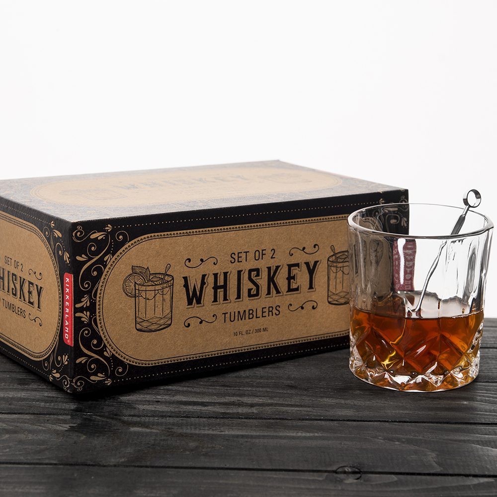 werk heks klei Kikkerland Whiskey glazen set (set van 6)