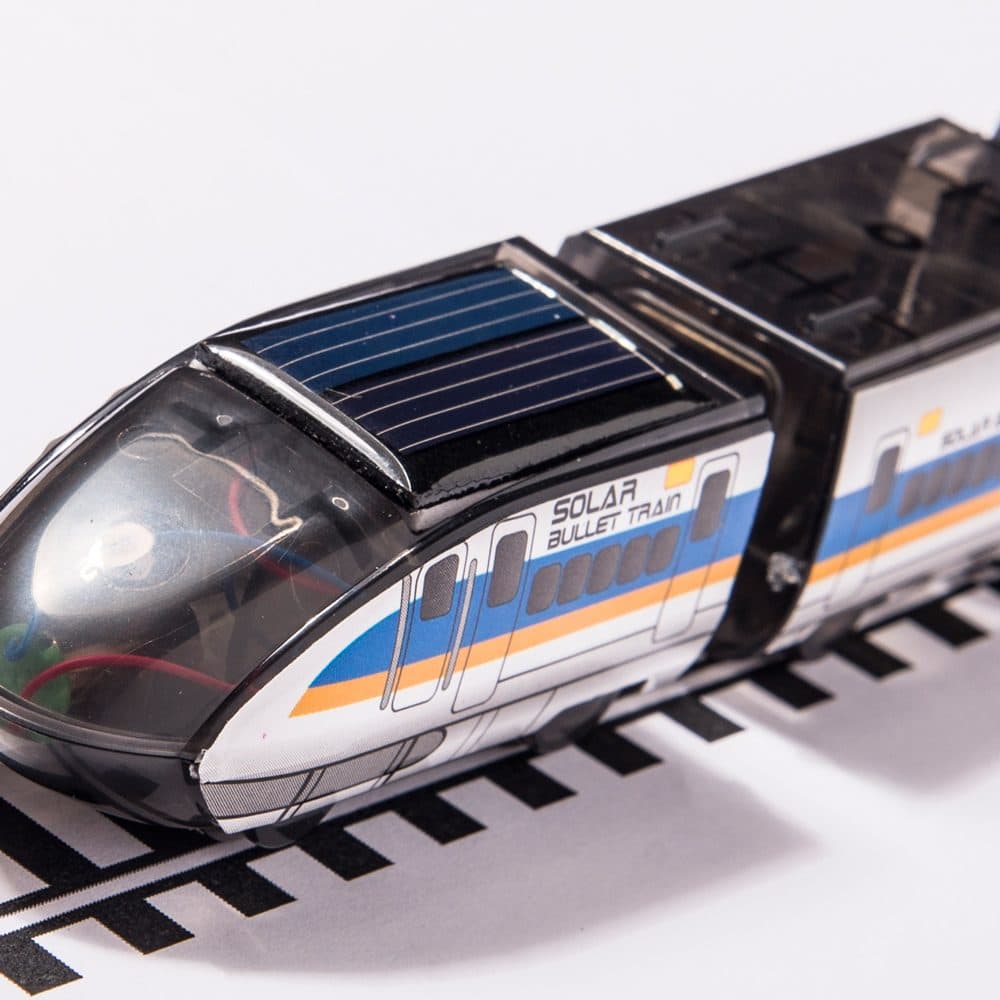 Zelfbouw Trein Op Zonne-energie