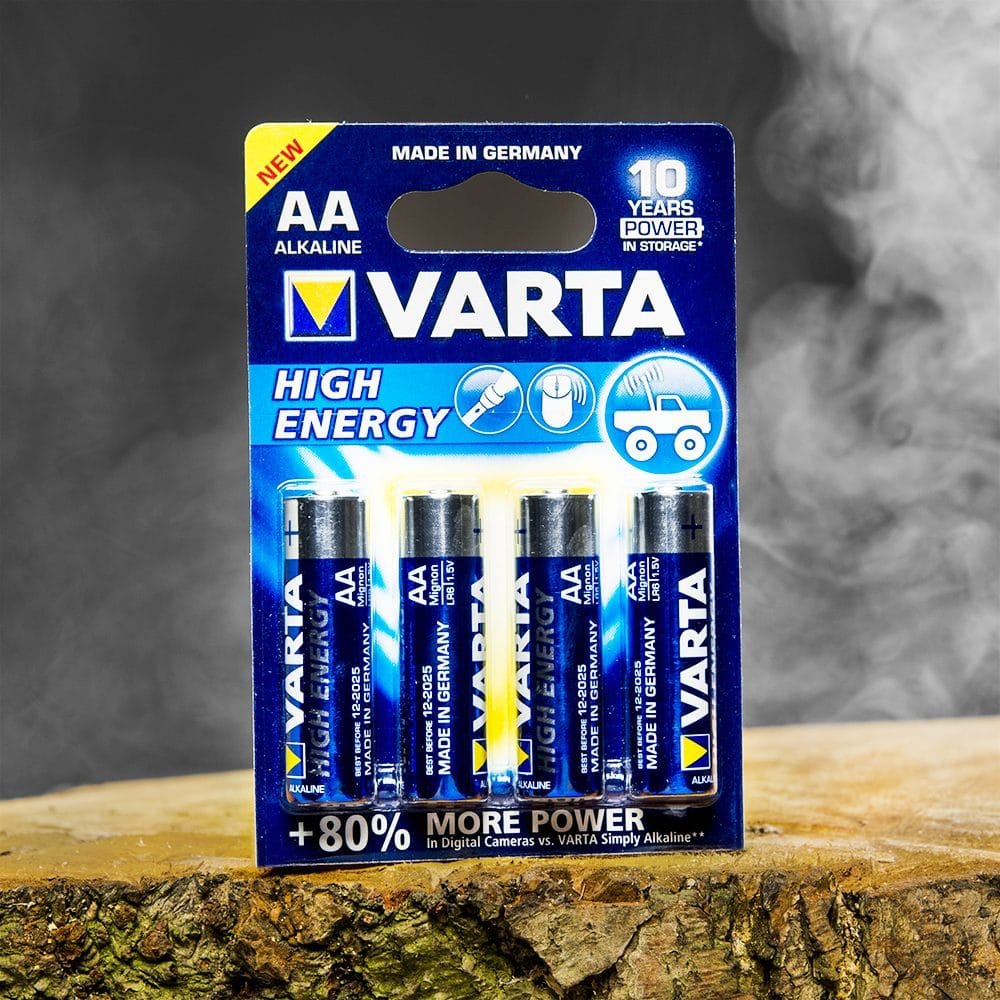 Varta Batterijen - High Energy AA (4 Stuks)