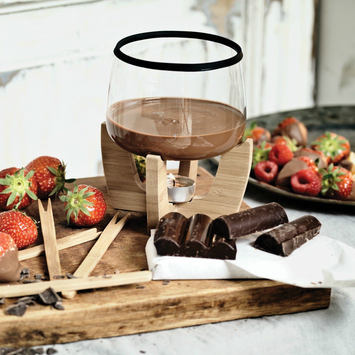 XD Design Cocoa Chocoladefondue Set