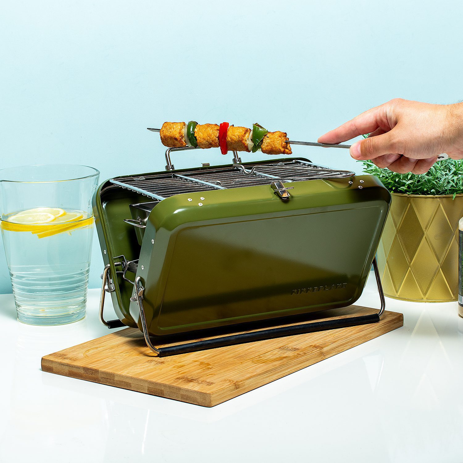 Bbq Koffer - Groen