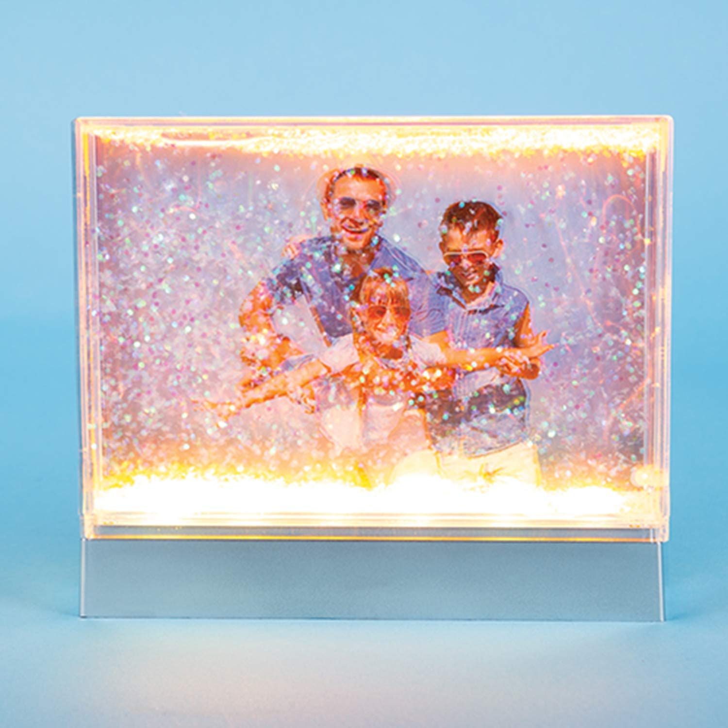 Fizz Lichtgevend Fotolijstje Met Glitters