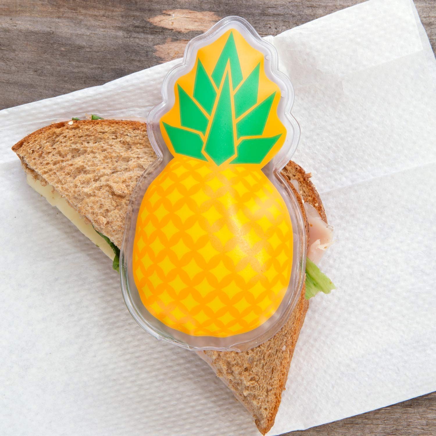 Kikkerland Hot-cold Pack - Ananas
