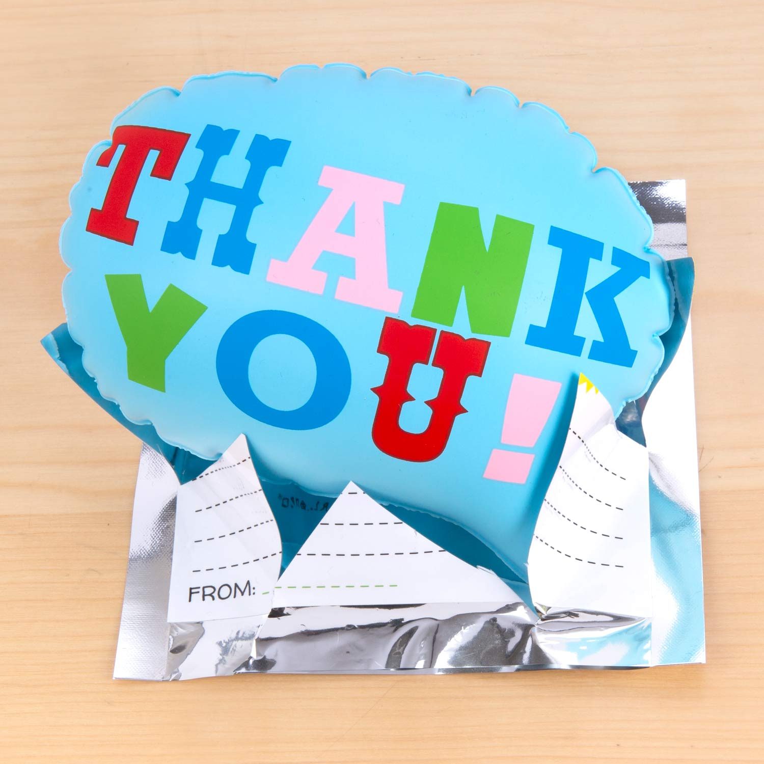 Kikkerland Pop Up Ballon - Thank You
