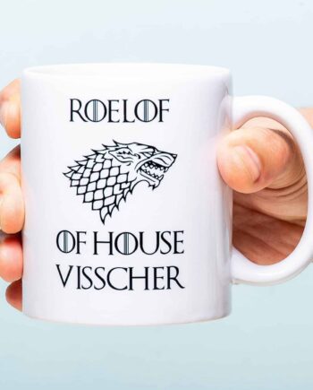 Gepersonaliseerde Mok Game Of Thrones House Of