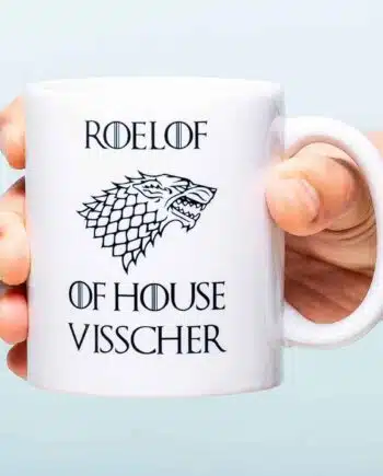 Gepersonaliseerde Mok Game Of Thrones House Of