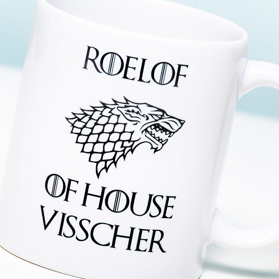 Gepersonaliseerde Mok Game Of Thrones House Of