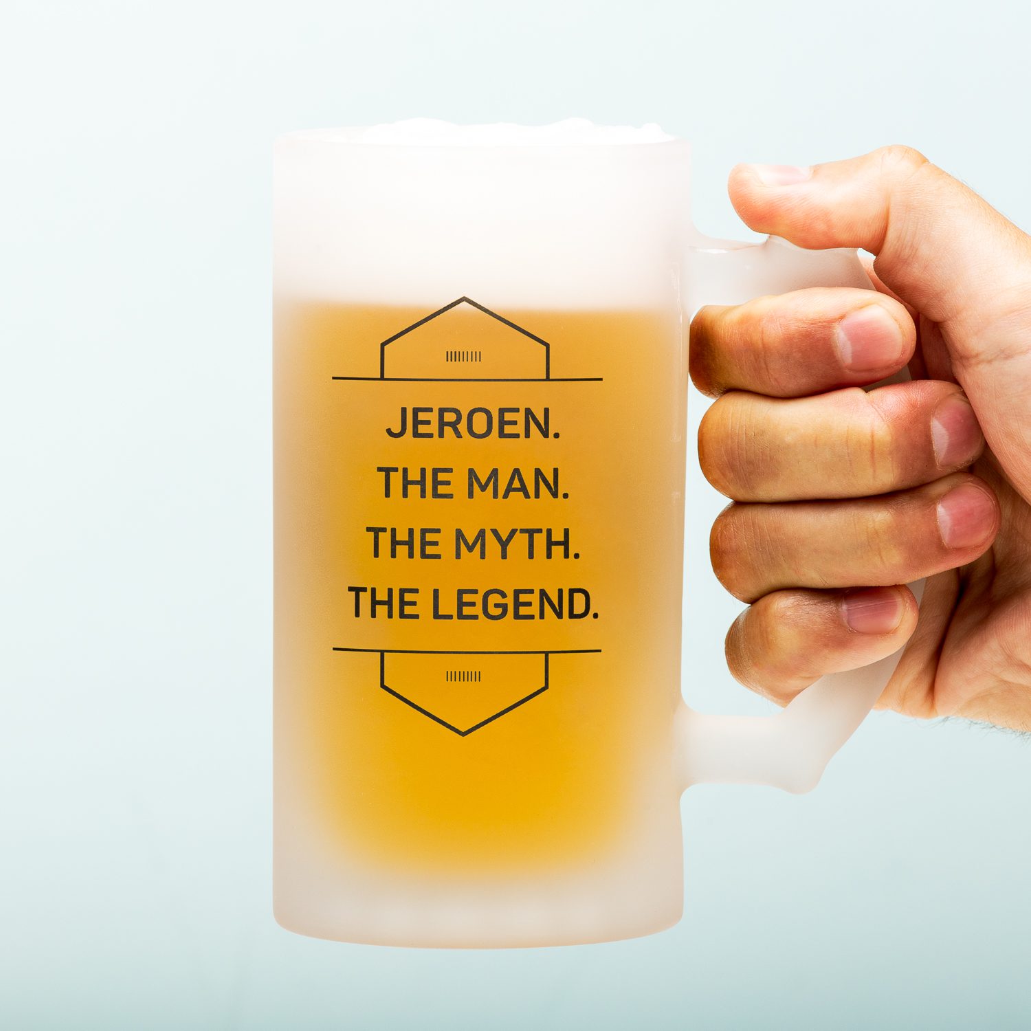 Gepersonaliseerde Bierpul The Man The Myth The Legend