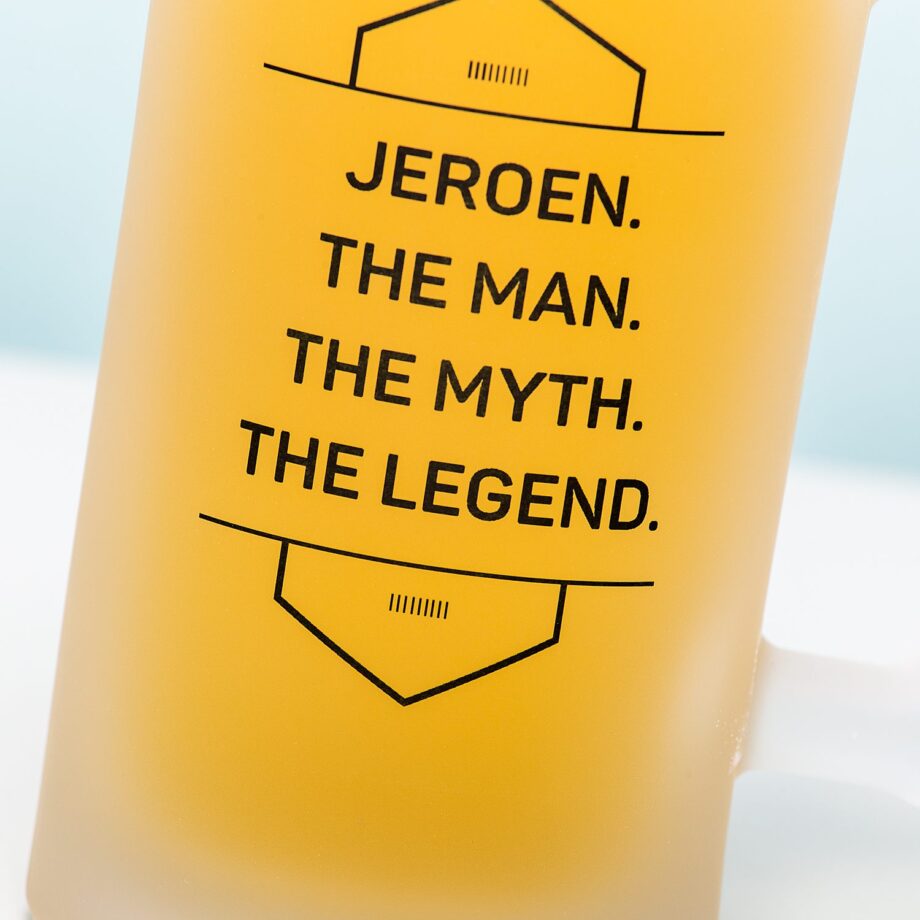 Gepersonaliseerde Bierpul The Man The Myth The Legend