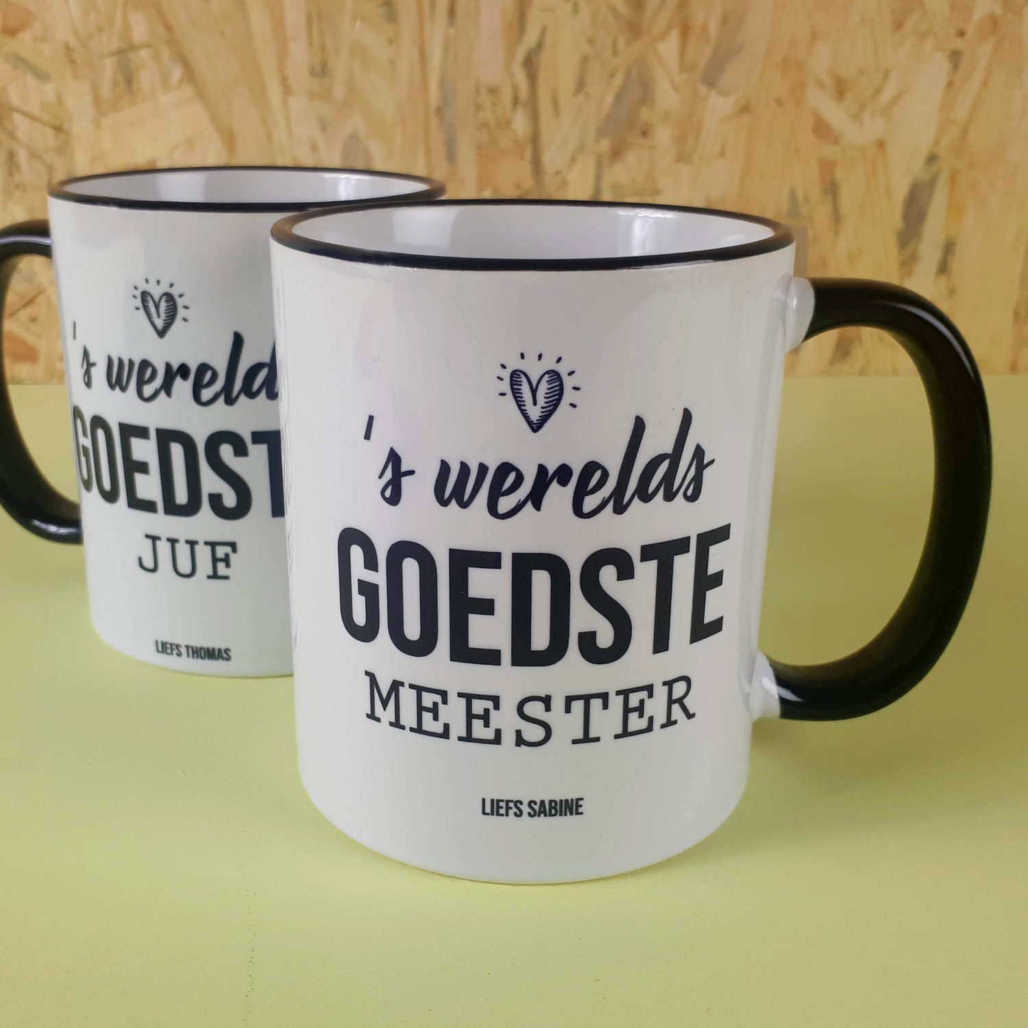 Gepersonaliseerde Mok 'S Werelds Goedste Juf Of Meester - Nutcrackers Gepersonaliseerde Mok 'S Werelds Goedste Juf Of Meester - Nutcrackers