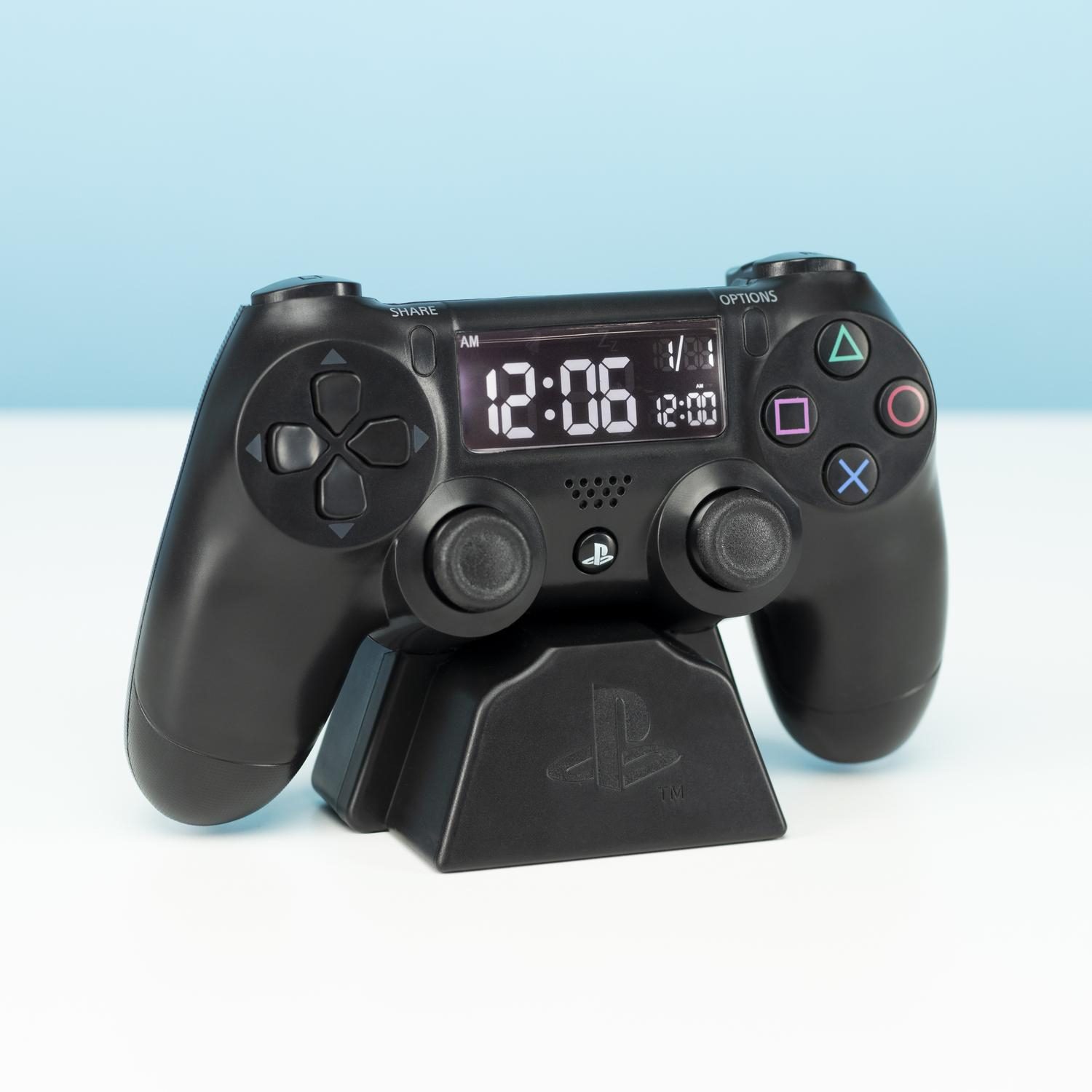 Playstation Controller Wekker Zwart