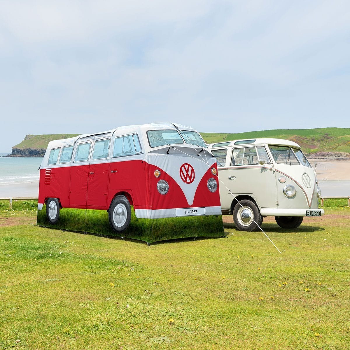 VW Busje Tent - Rood