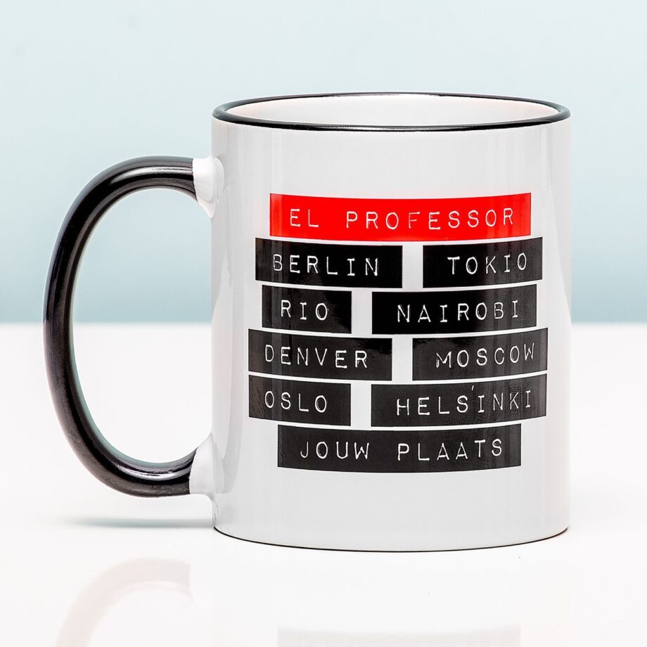 Gepersonaliseerde Mok La Casa De Papel