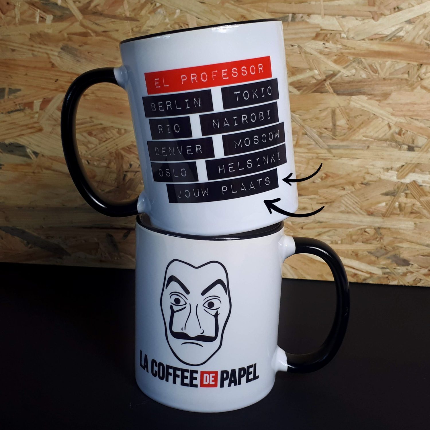 Gepersonaliseerde Mok La Casa De Papel - Nutcrackers Gepersonaliseerde Mok La Casa De Papel - Nutcrackers