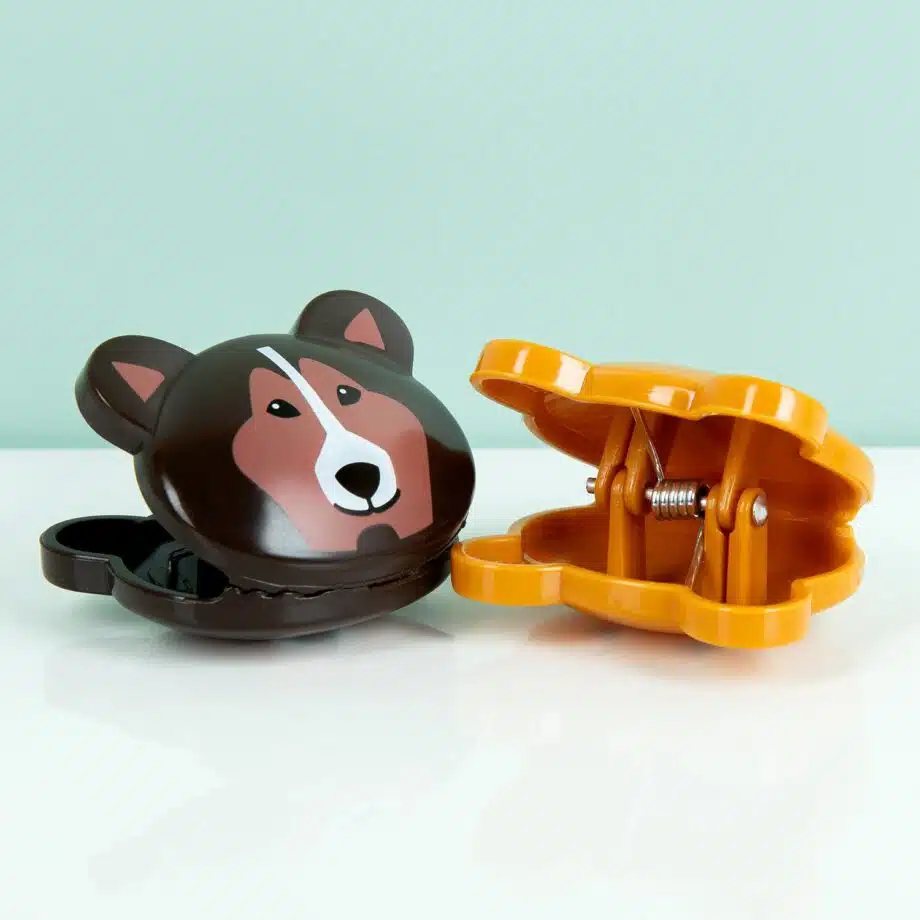 Hond bag clips (set van 6)