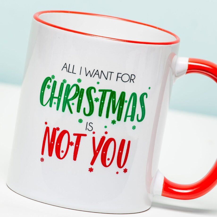 Gepersonaliseerde Mok All I Want For Christmas Is...