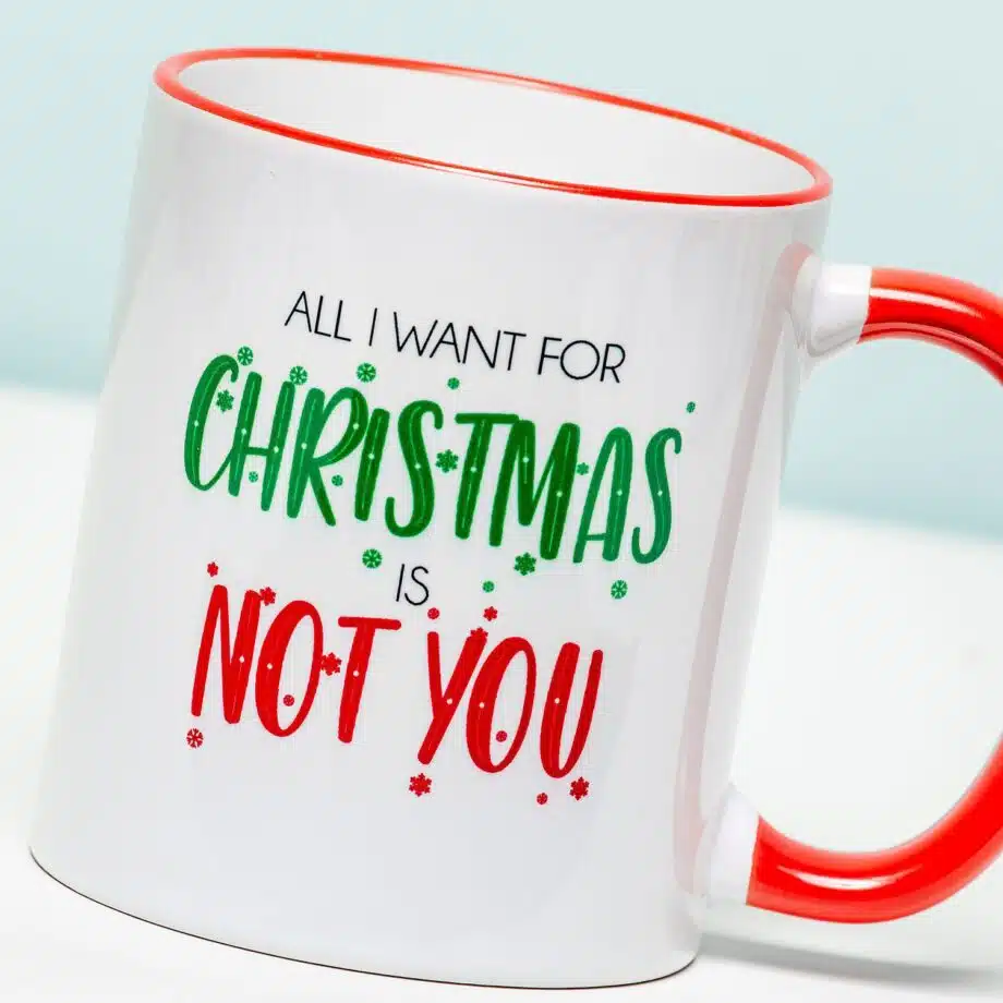 Gepersonaliseerde Mok All I Want For Christmas Is...