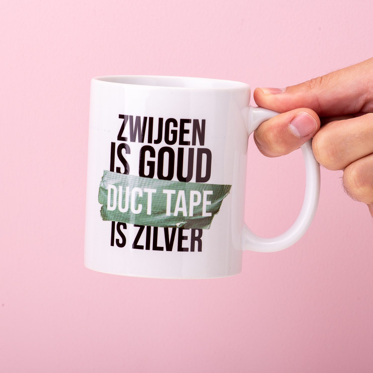 Mok Zwijgen is goud