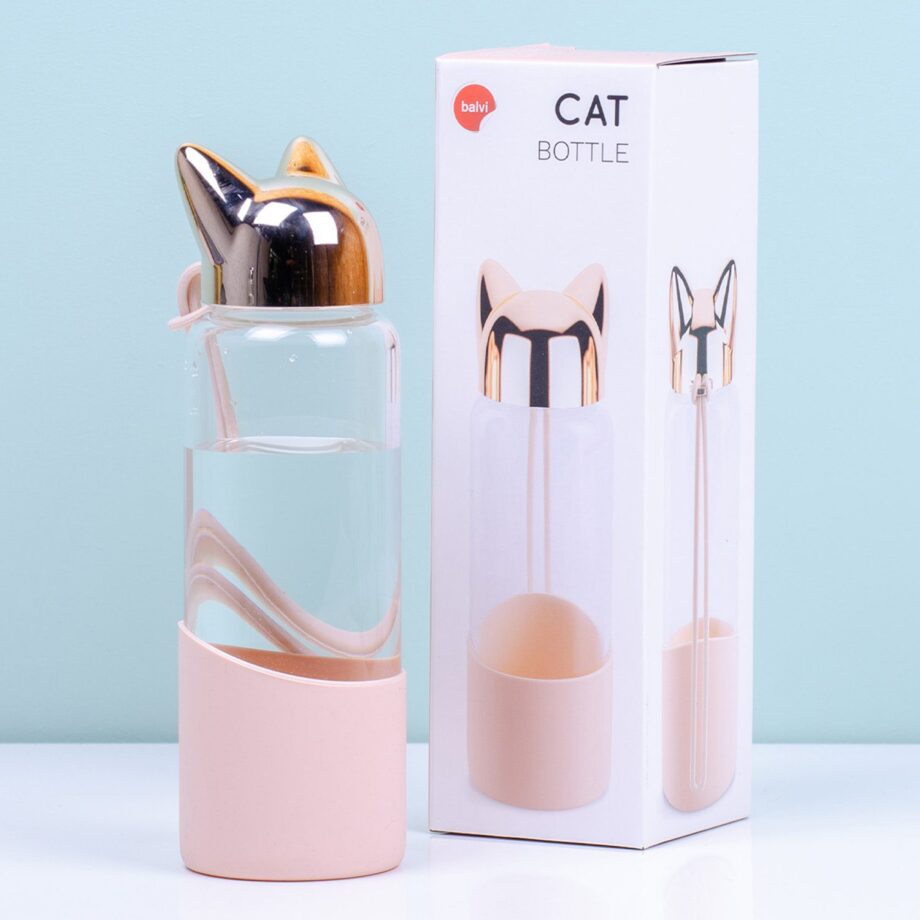 Kat waterfles