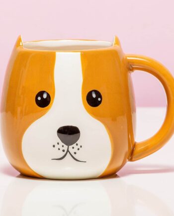 Dierenmok - Hond bruin/wit