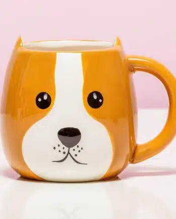 Dierenmok - Hond bruin/wit