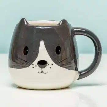 Dierenmok - Kat zwart/wit
