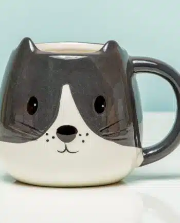 Dierenmok - Kat zwart/wit