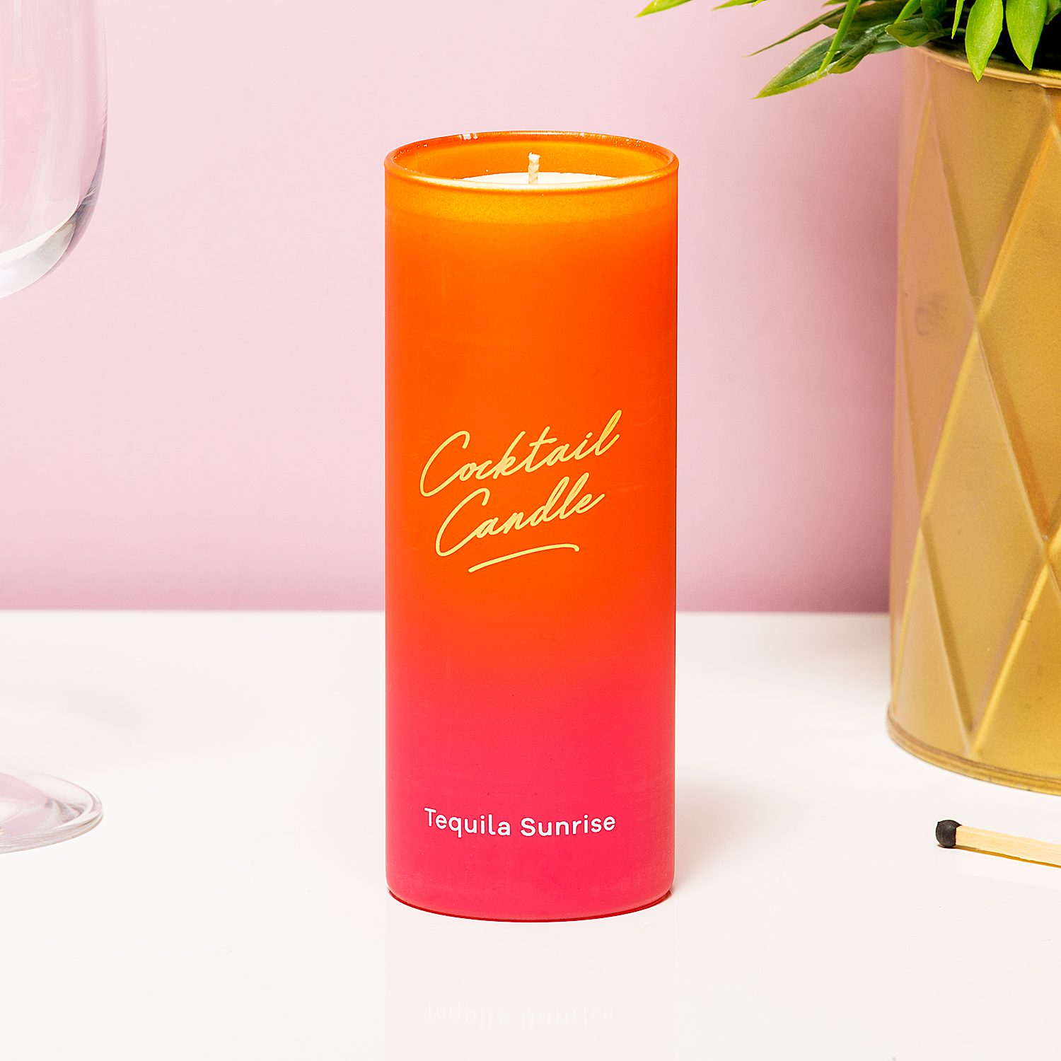 Cocktailkaars - Tequila Sunrise