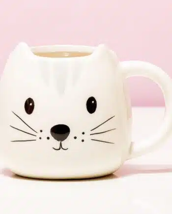 Dierenmok - Kat/Wit