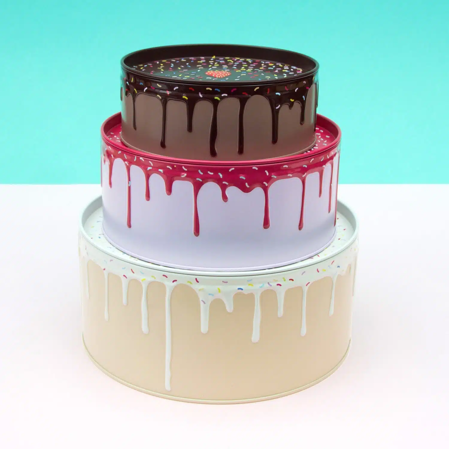 Taart Opbergcontainers (Set Van 3)