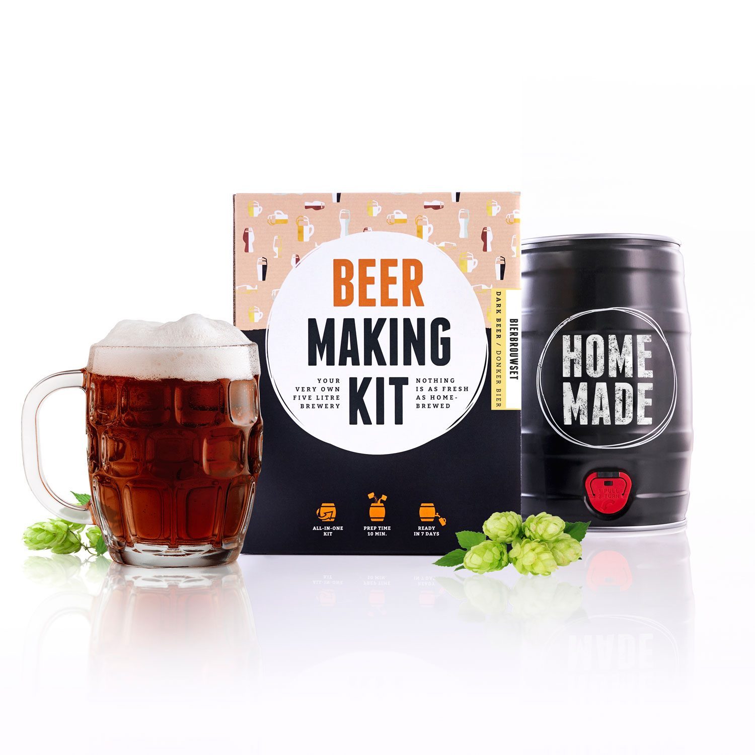 Brew Barrel Bierbrouw Pakket - Donker Bier
