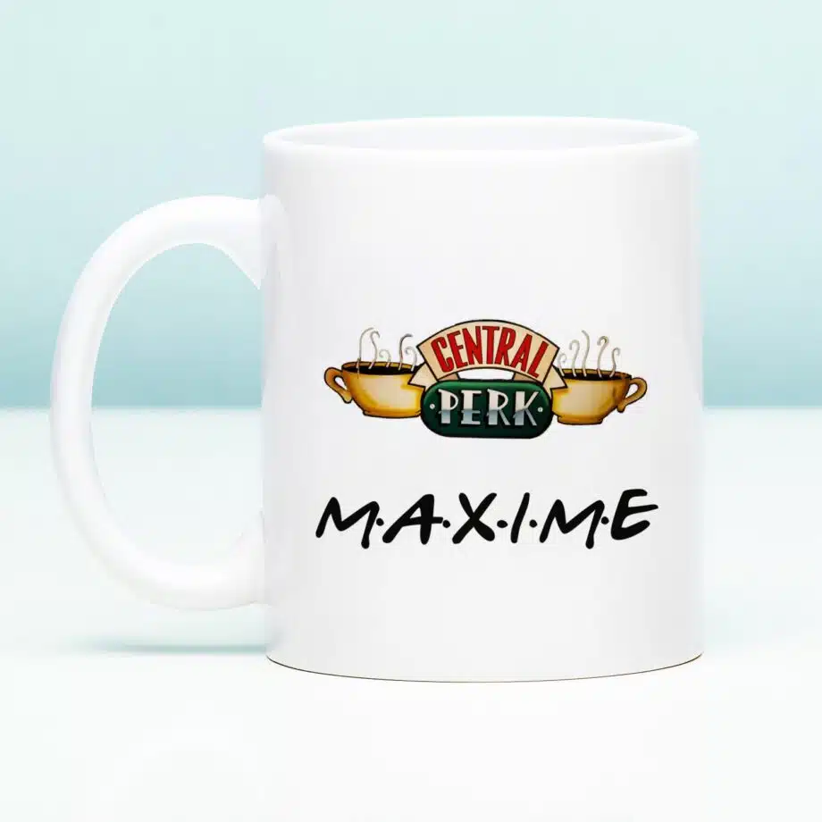 Gepersonaliseerde Mok Friends Central Perk Naam