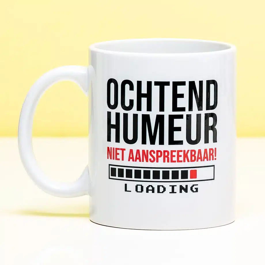 Mok Ochtendhumeur niet aanspreekbaar